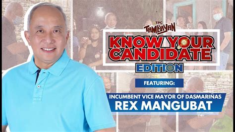rex mangubat|Vice Mayor Rex Mangubat .